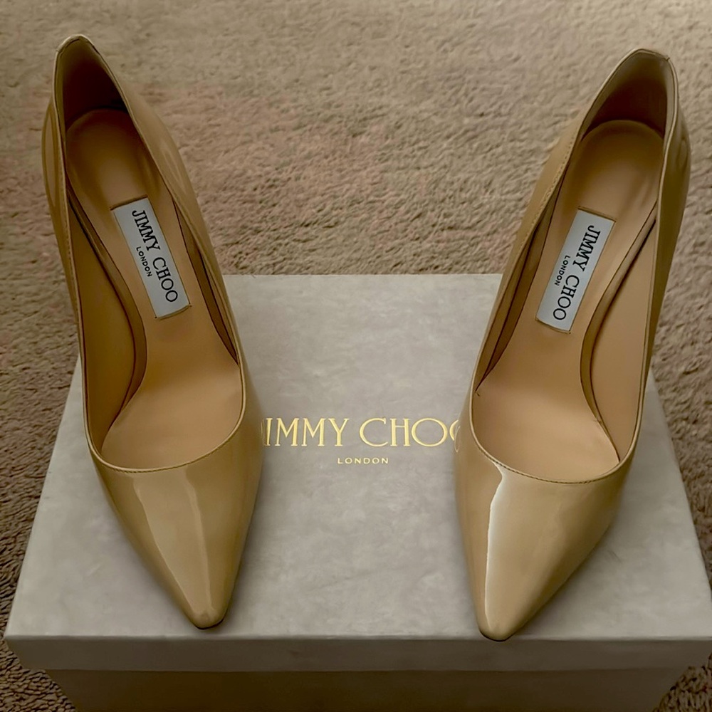 Jimmy Choo Nude Pumps - NEVER WORN